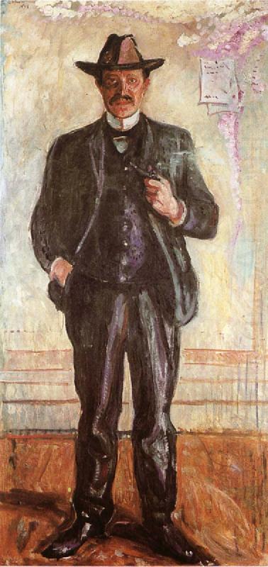 Self-Portrait, Edvard Munch